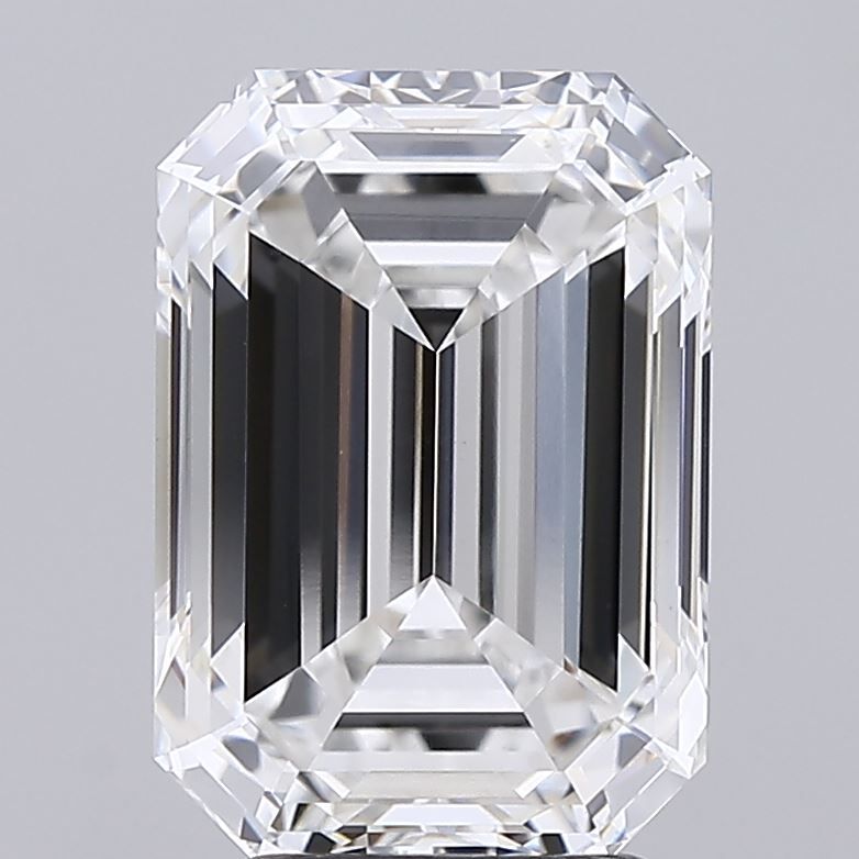 4.09 ct. emerald Lab Grown Diamond front image