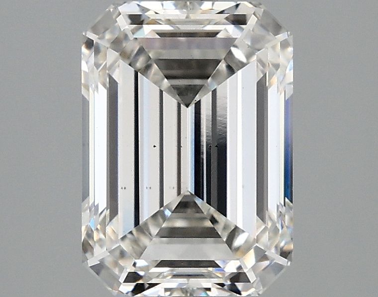 2.42 ct. emerald Lab Grown Diamond front image