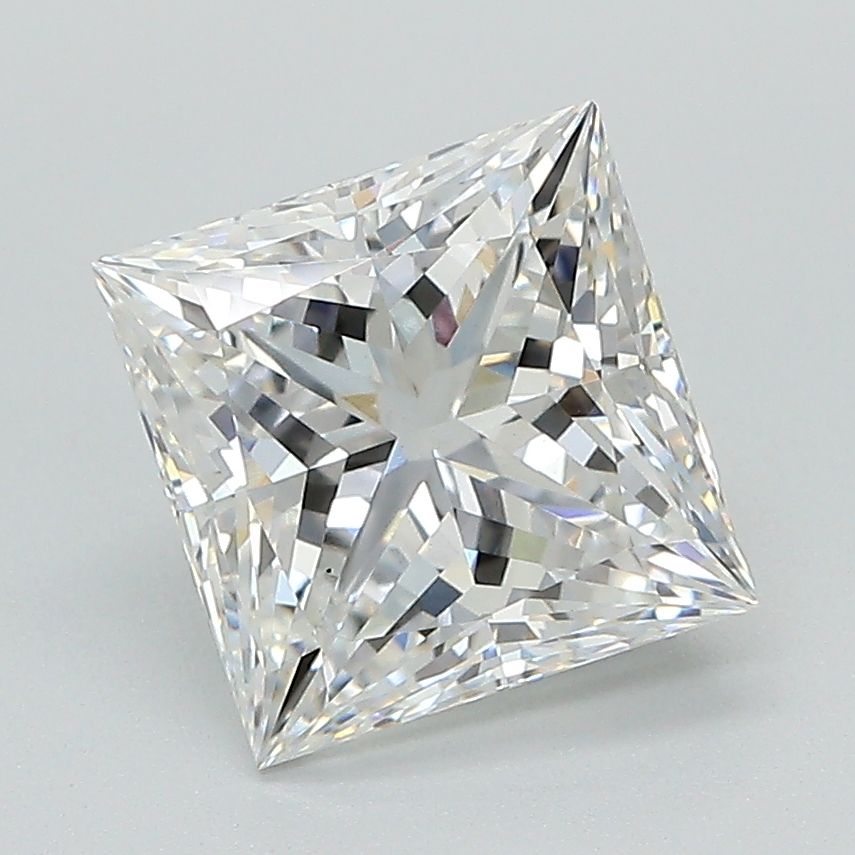 2.52 ct. princess Lab Grown Diamond front image