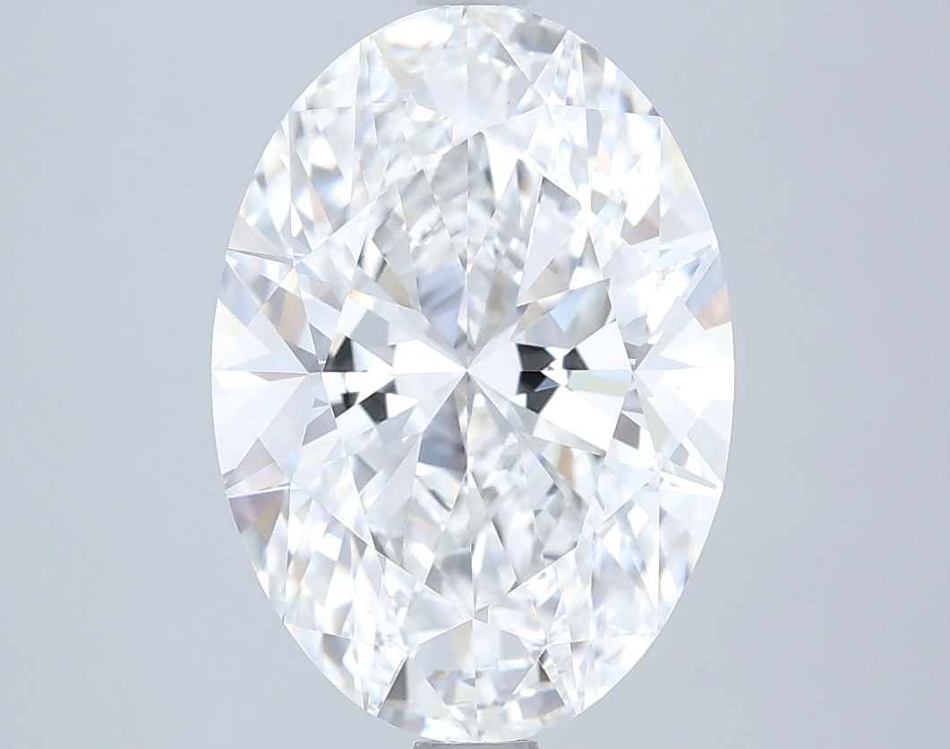 3.72 ct. oval Lab Grown Diamond front image