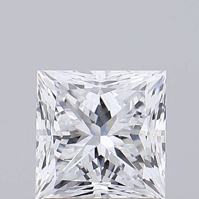 1.36 ct lab-grown Princess Diamond