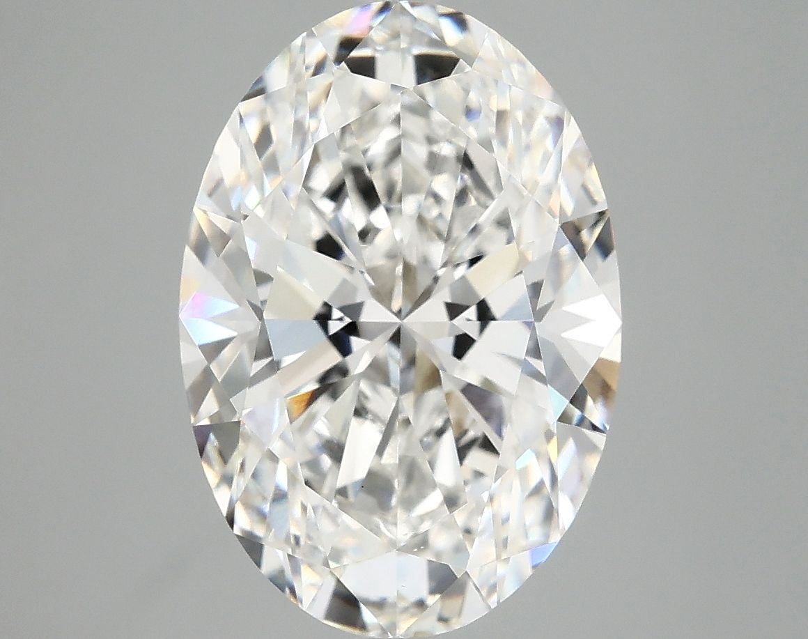 5.09 ct. oval Lab Grown Diamond front image