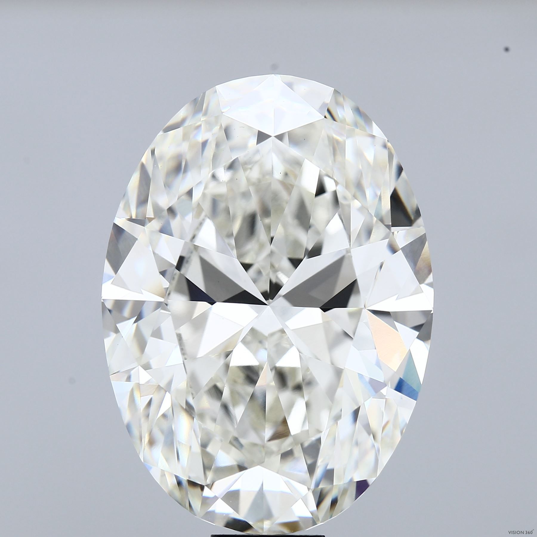 31.71 ct. oval Lab Grown Diamond front image