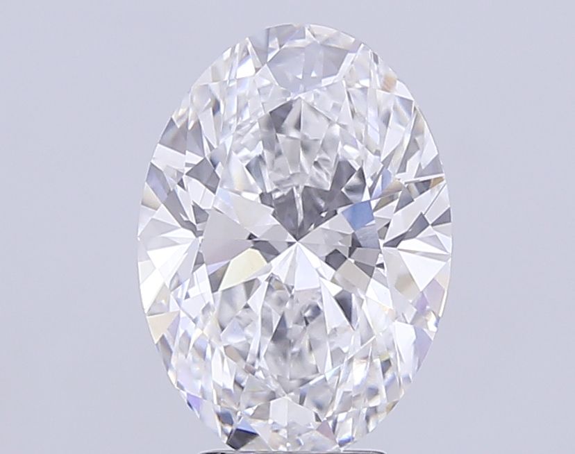 5.52 ct. oval Lab Grown Diamond front image
