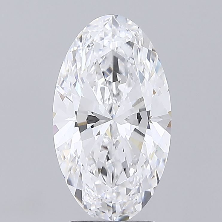 3.50 ct. oval Lab Grown Diamond front image