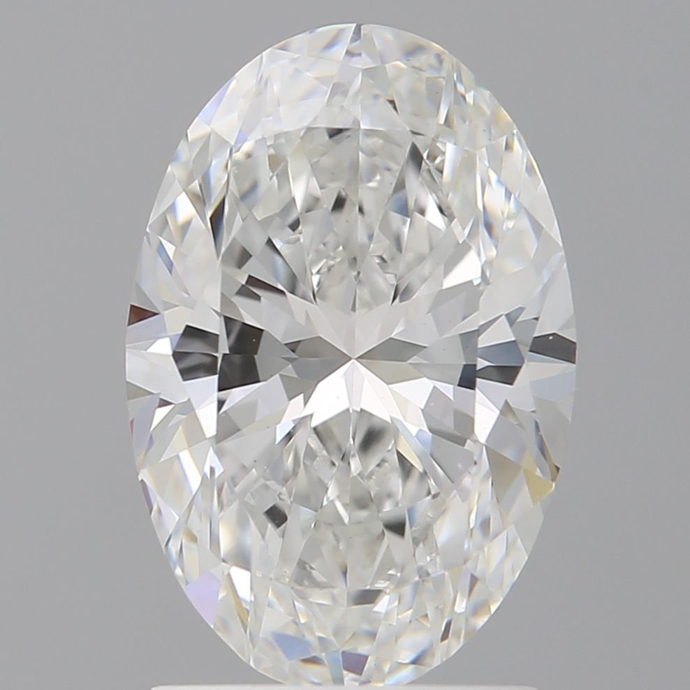 2.07 ct. oval Lab Grown Diamond front image