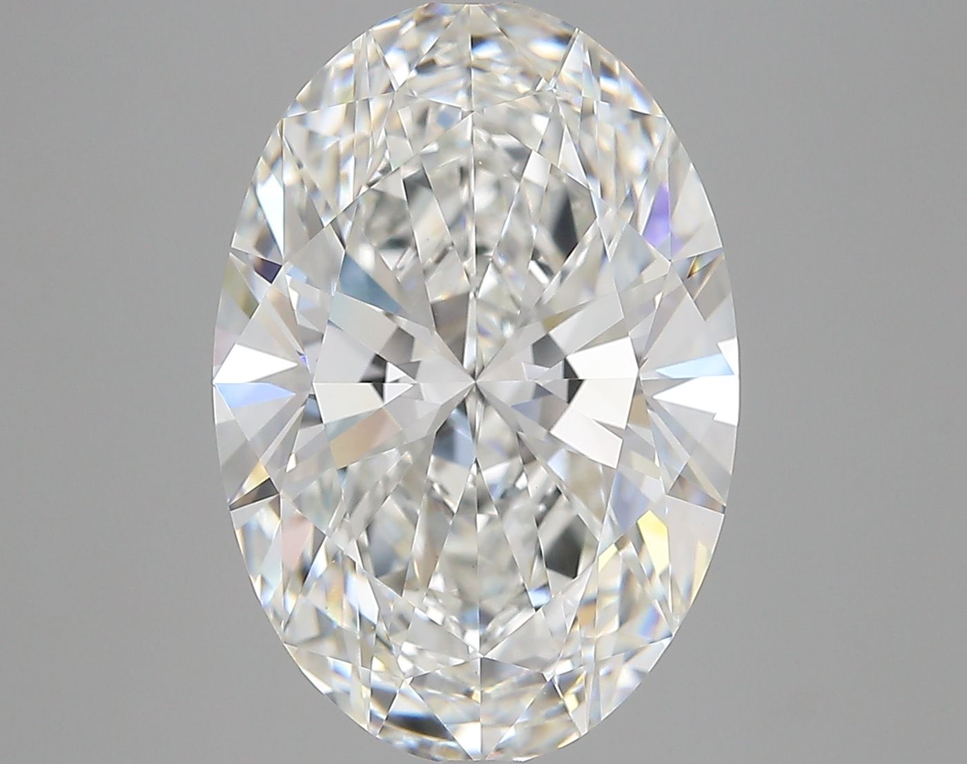 7.07 ct. oval Lab Grown Diamond front image