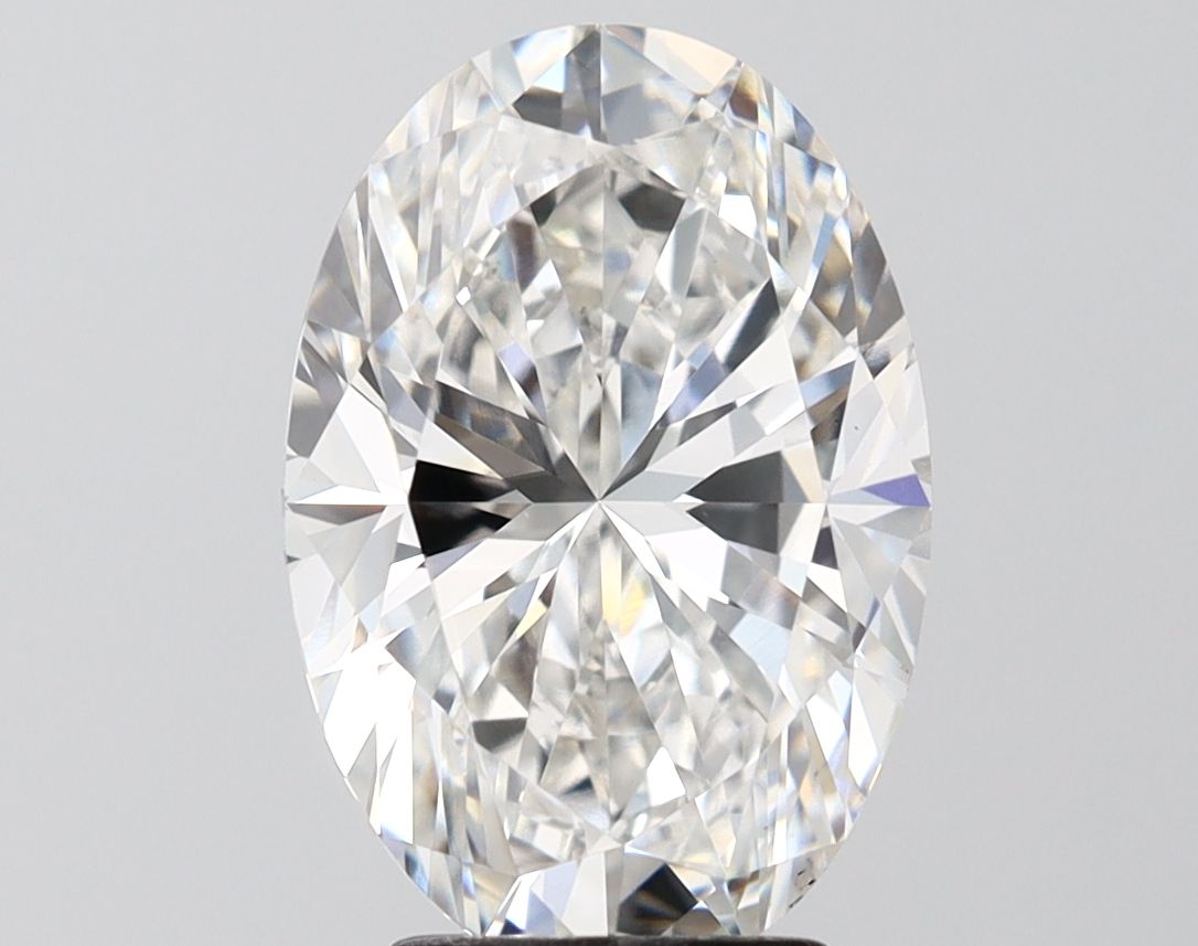 4.05 ct. oval Lab Grown Diamond front image