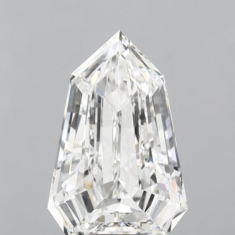 5.01 ct lab-grown Shield Diamond