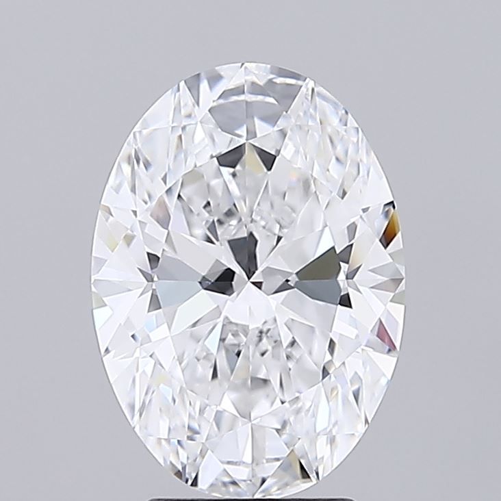 3.30 ct. oval Lab Grown Diamond front image