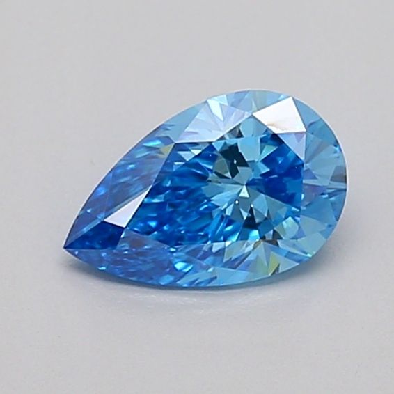 0.5 CT Fancy Vivid Blue PEAR