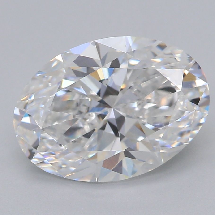 2.06 ct. oval Lab Grown Diamond front image