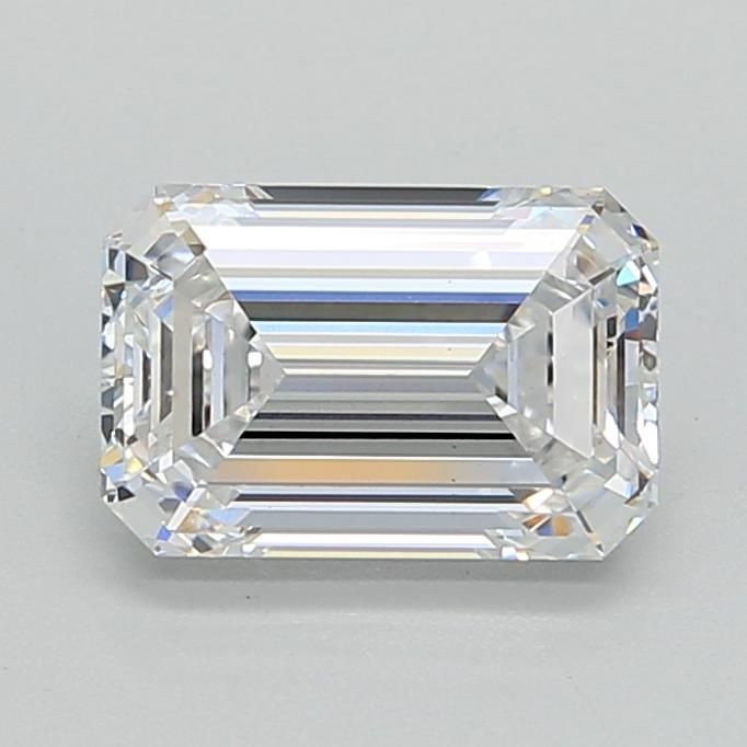 2.55 ct. emerald Lab Grown Diamond front image