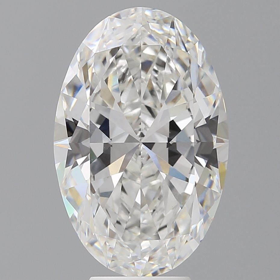 6.57 ct. oval Lab Grown Diamond front image