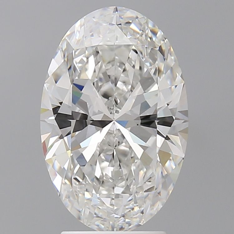 3.55 ct. oval Lab Grown Diamond front image
