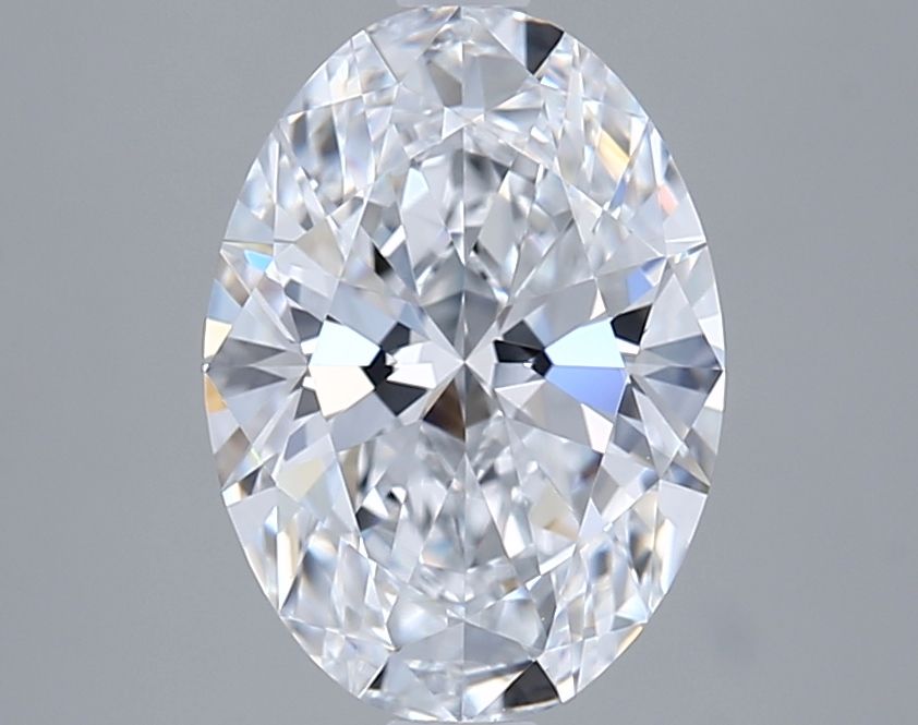 2.03 ct. oval Lab Grown Diamond front image