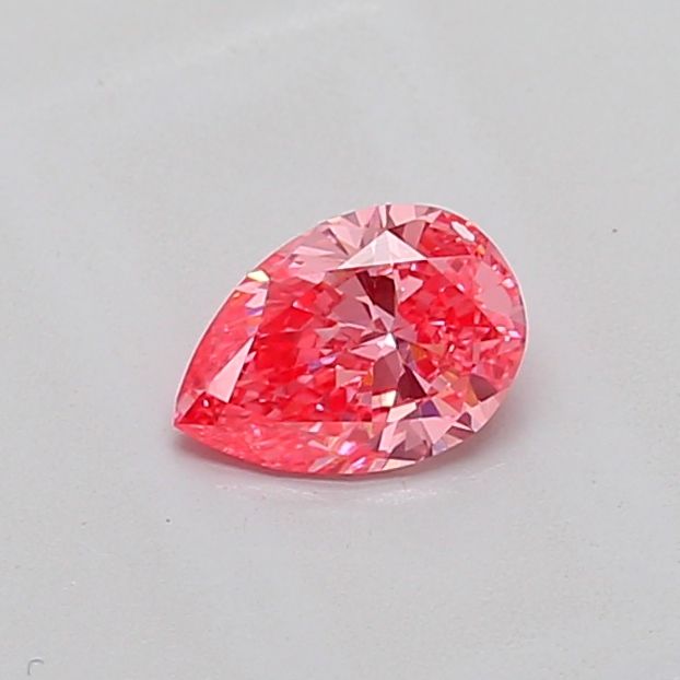0.51 CT Fancy Vivid Pink PEAR