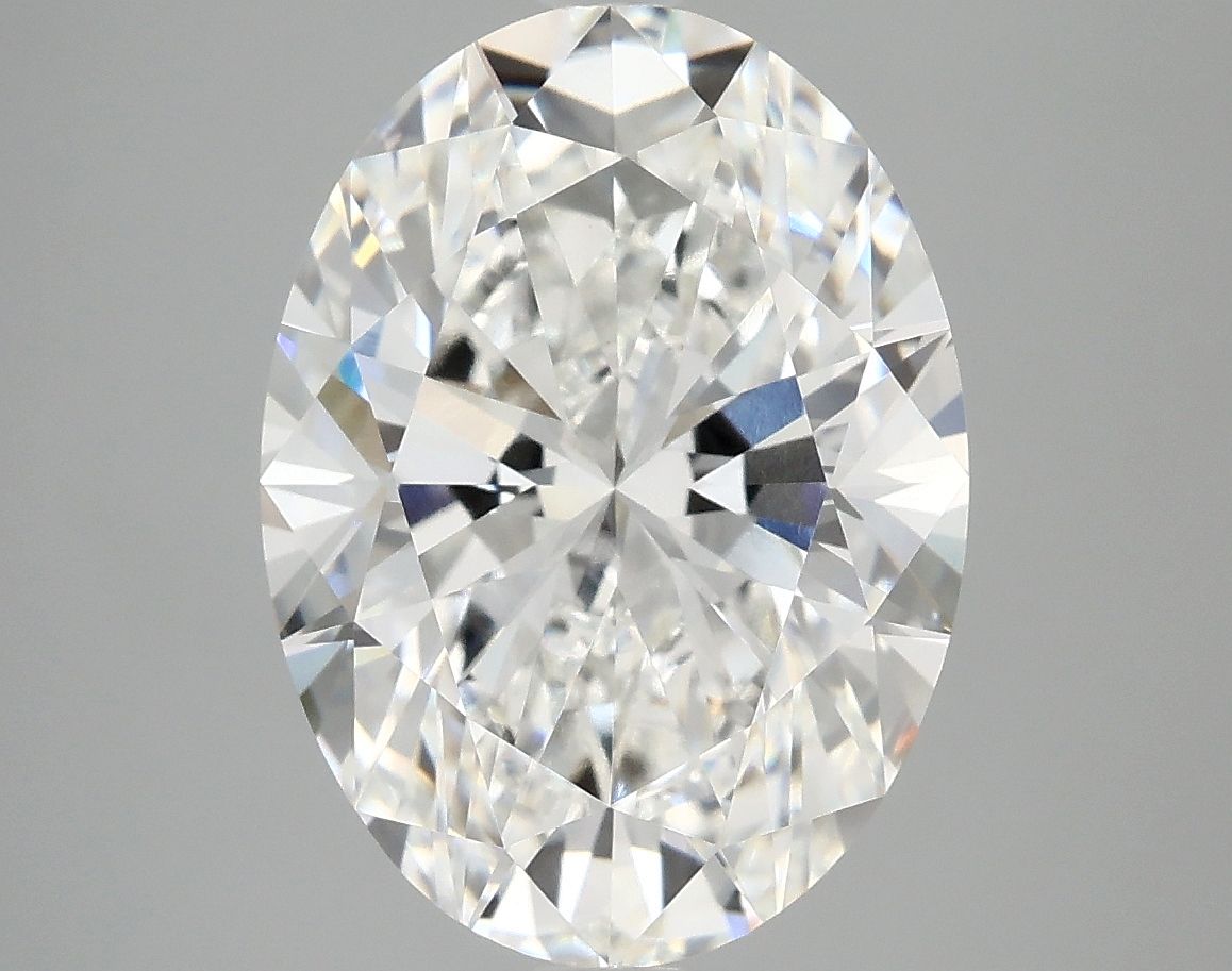 5.09 ct. oval Lab Grown Diamond front image