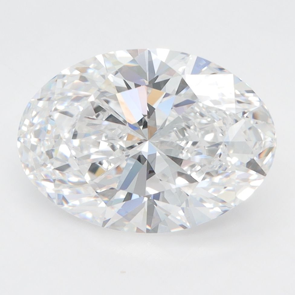 3.28 ct. oval Lab Grown Diamond front image