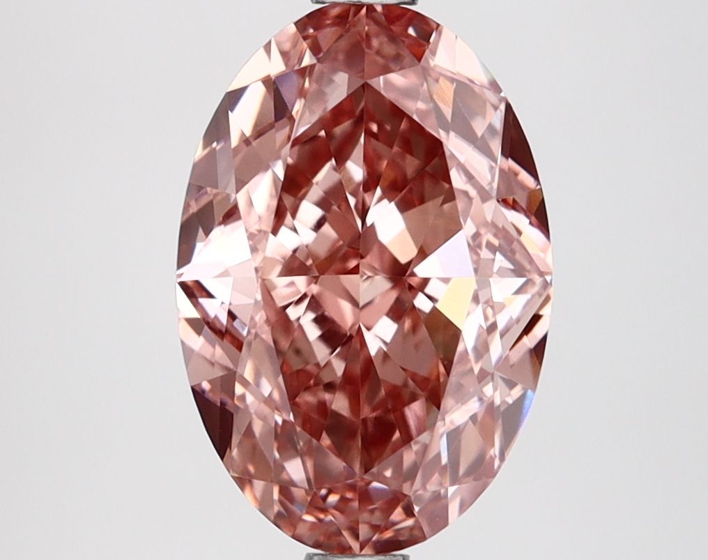 3.15 ct. oval Lab Grown Diamond front image