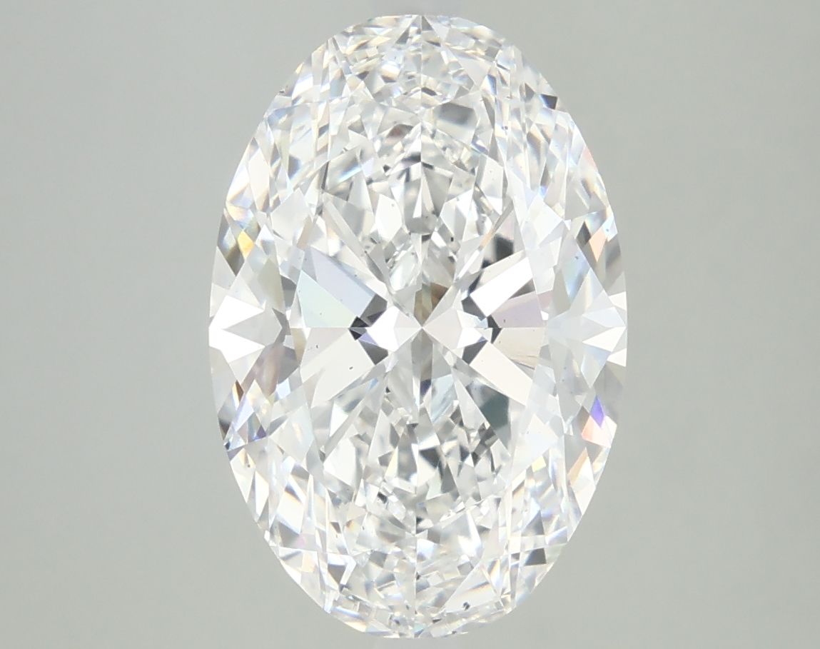 5.01 ct. oval Lab Grown Diamond front image