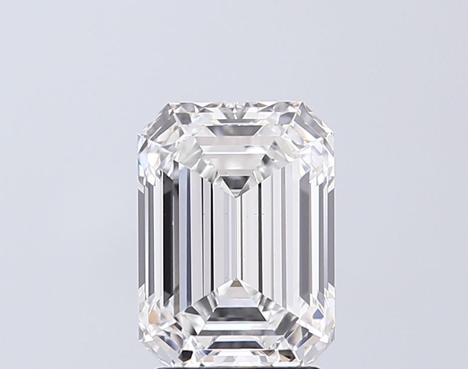 3.04 ct. emerald Lab Grown Diamond front image