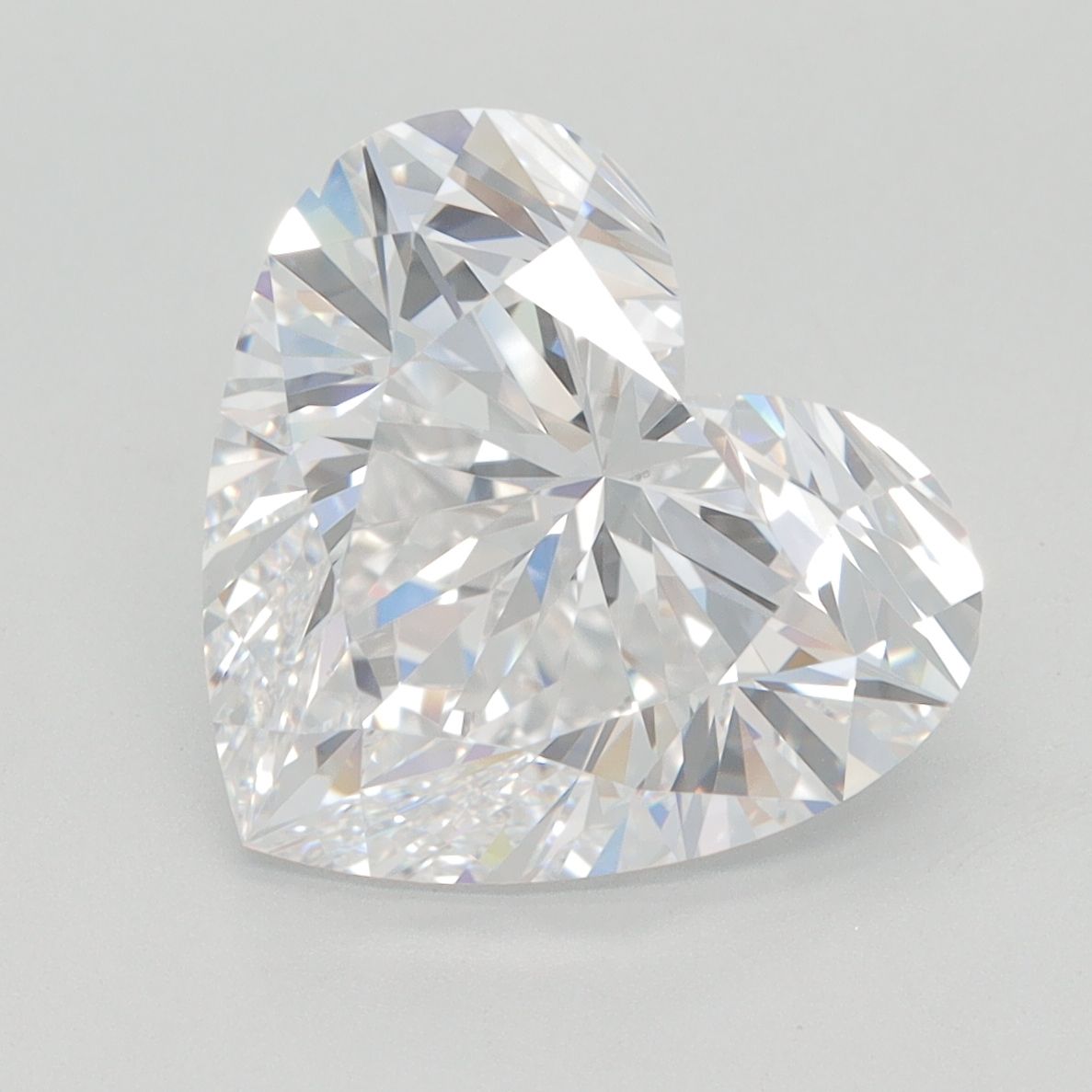 5.24 ct. heart Lab Grown Diamond front image