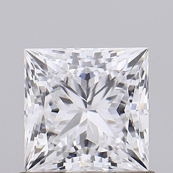 0.89 ct lab-grown Princess Diamond