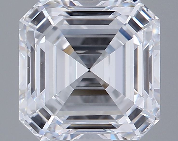2.17 ct lab-grown Asscher Diamond