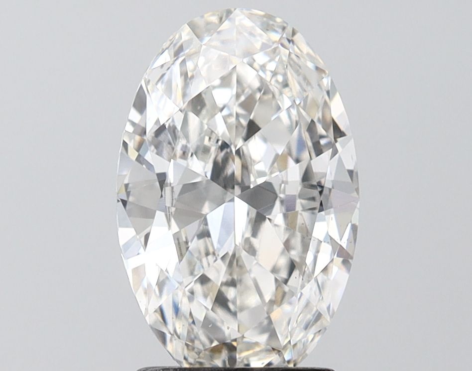 2.10 ct. oval Lab Grown Diamond front image