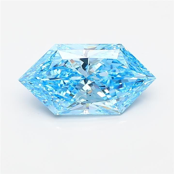 2.87 ct lab-grown Hexagonal Diamond