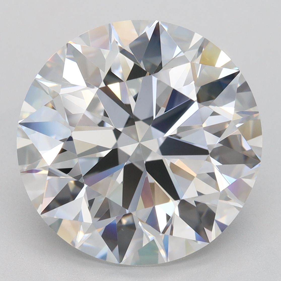 Diamant Rond 6.01 ct - Couleur E - Pureté VVS1