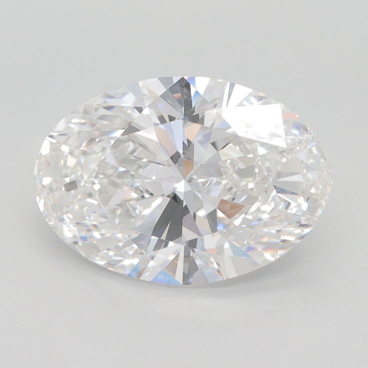 5.00 ct. oval Lab Grown Diamond front image