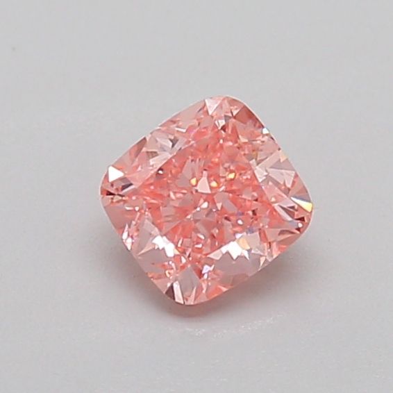 0.46 CT Fancy Vivid Pink CUSHION MODIFIED