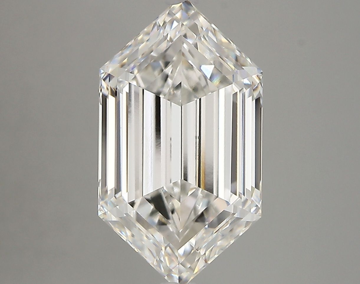 4.17 ct lab-grown Hexagonal Diamond