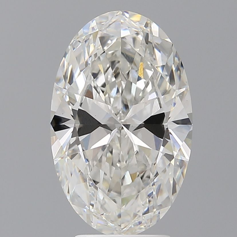 4.08 ct. oval Lab Grown Diamond front image