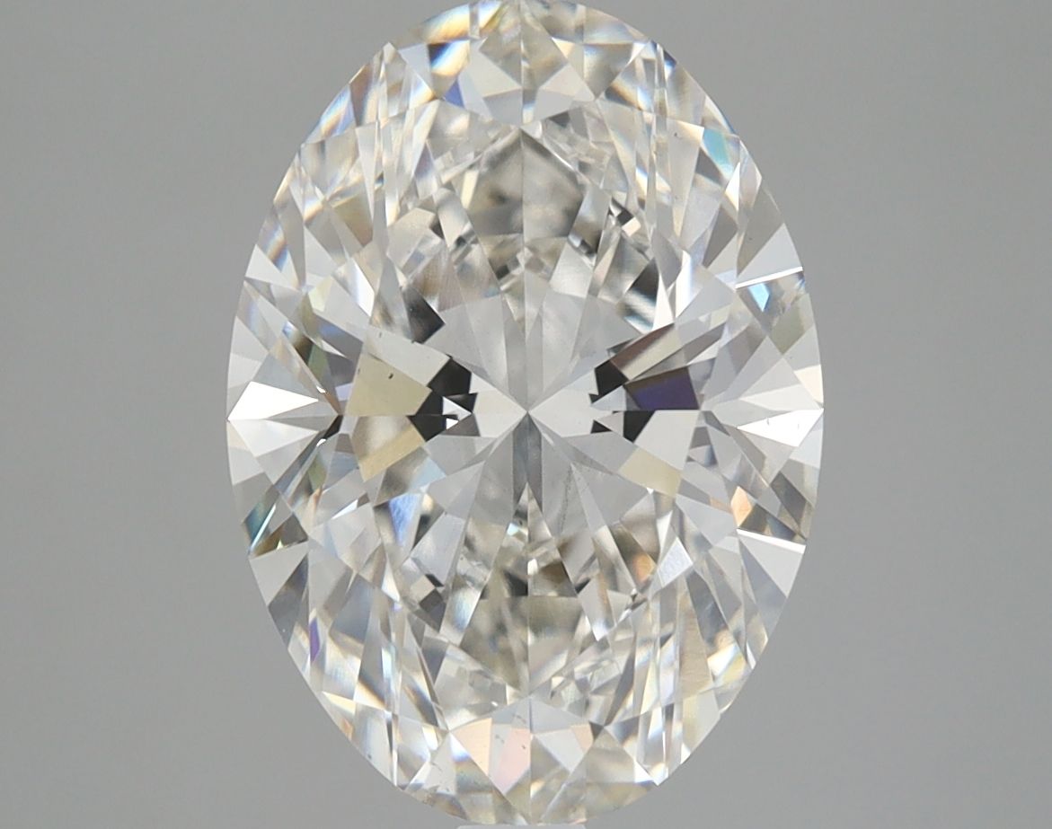 4.24 ct. oval Lab Grown Diamond front image