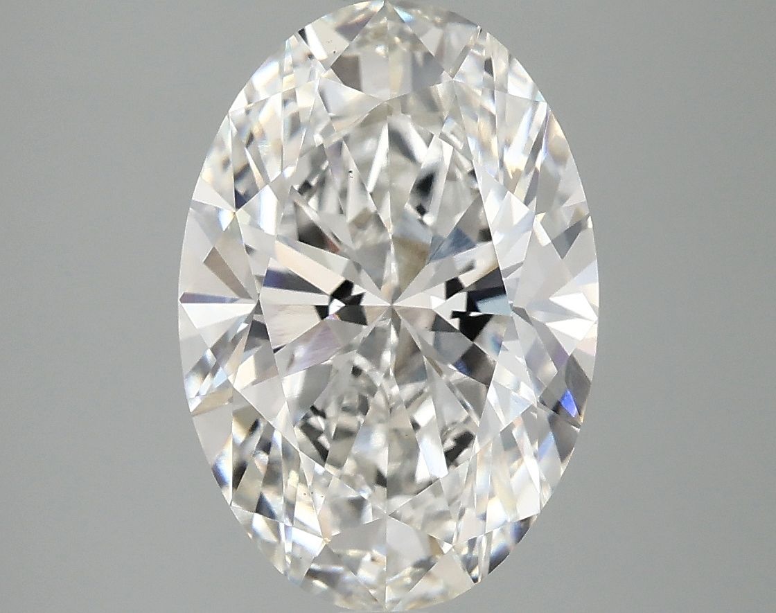 4.07 ct. oval Lab Grown Diamond front image