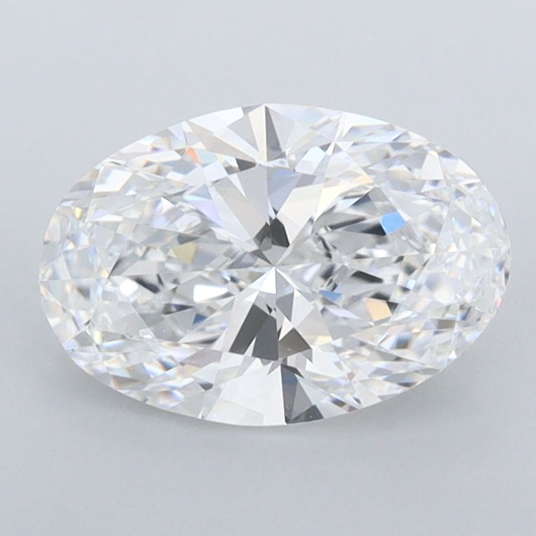1.44 ct. oval Lab Grown Diamond front image