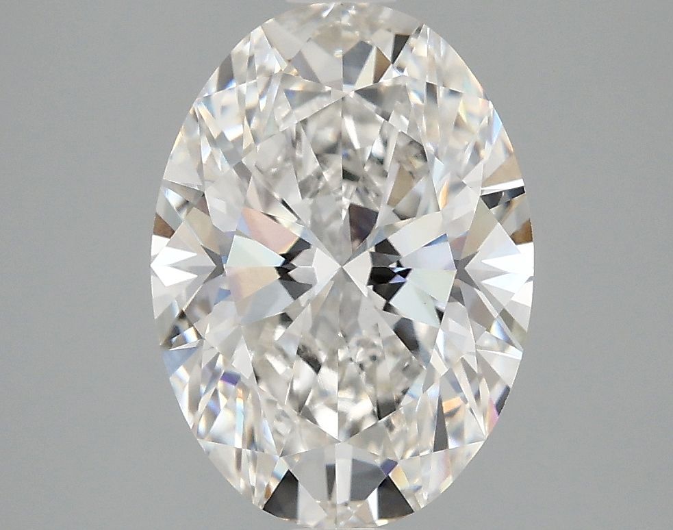 3.02 ct. oval Lab Grown Diamond front image
