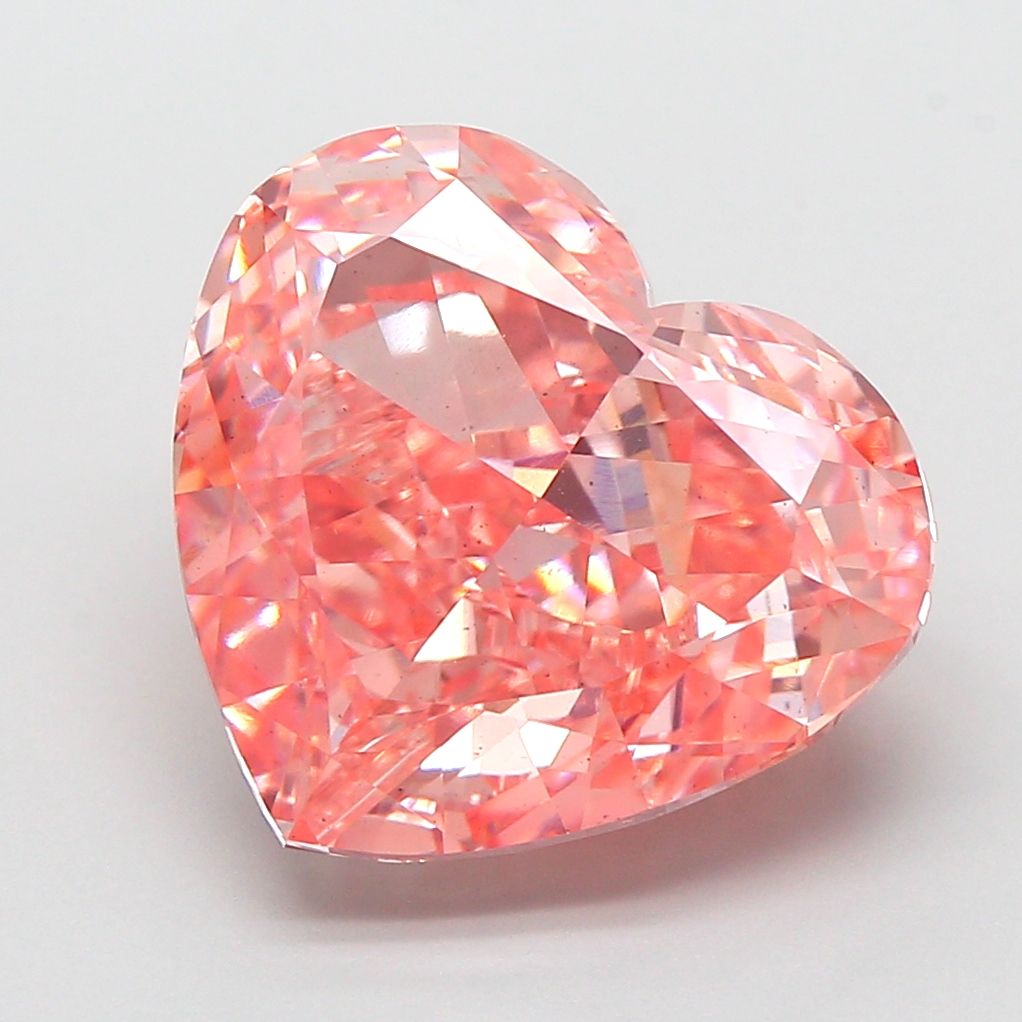 8.71 ct. heart Lab Grown Diamond front image