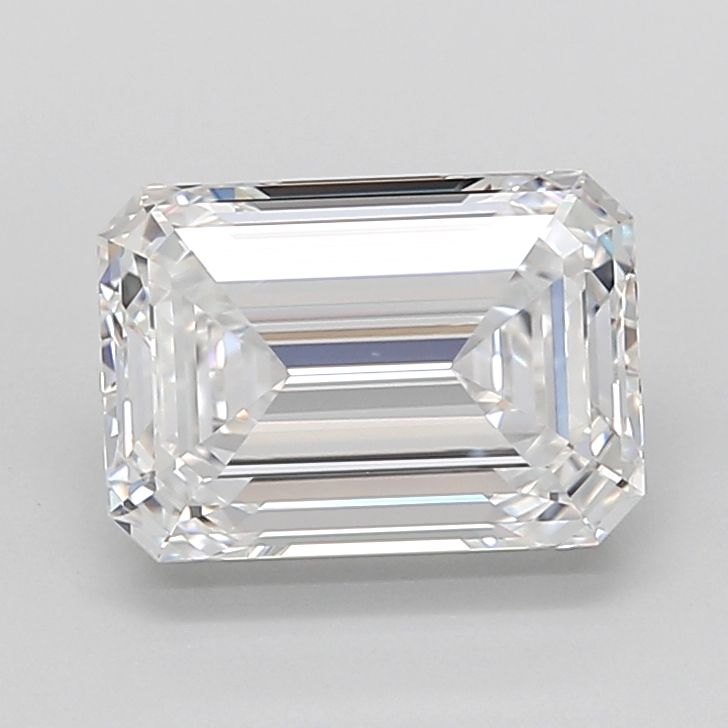 3.44 ct. emerald Lab Grown Diamond front image