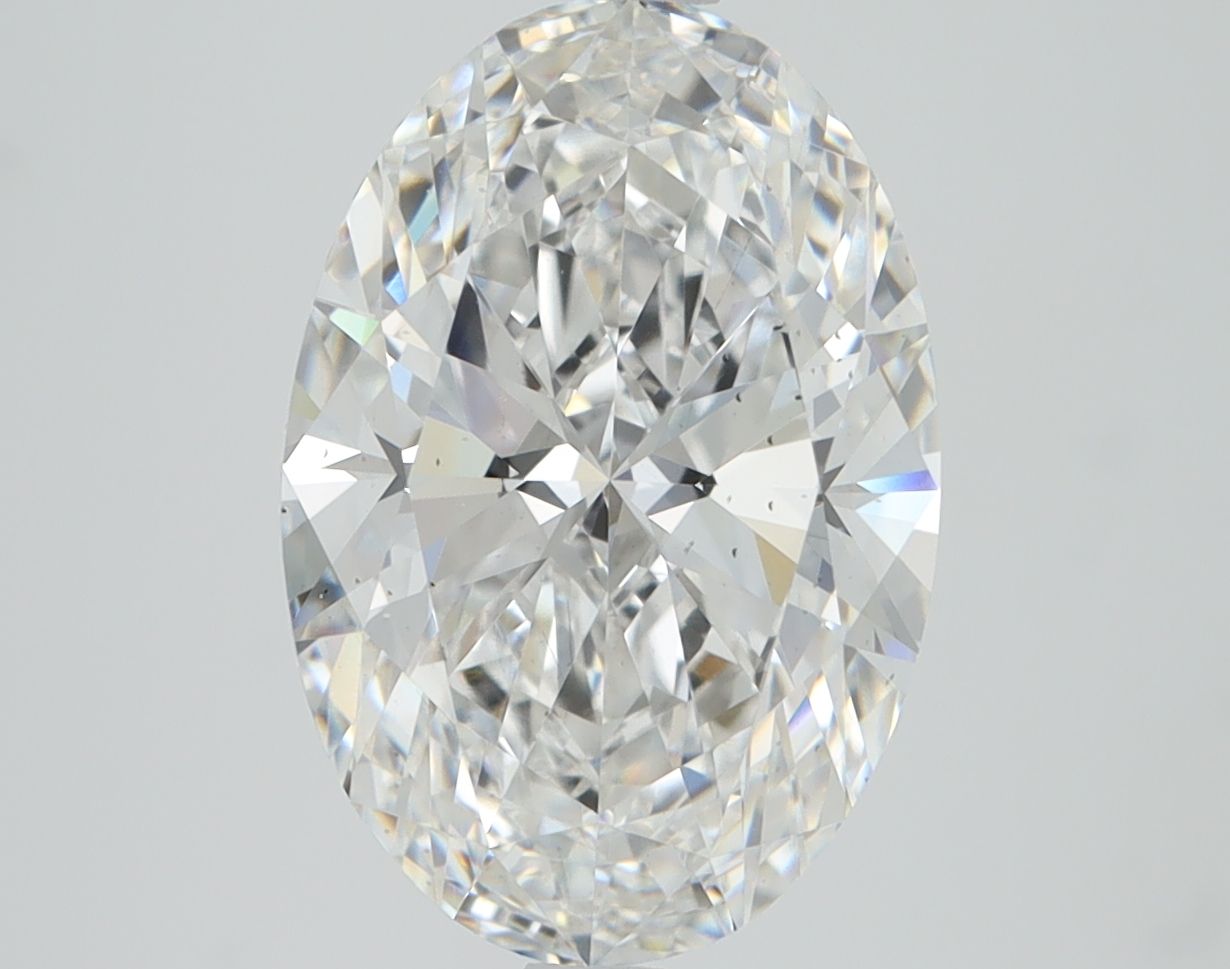 3.57 ct. oval Lab Grown Diamond front image