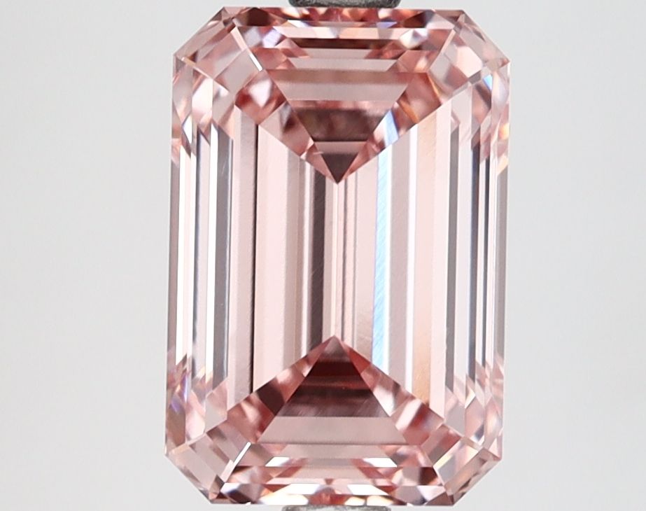 2.68 ct. emerald Lab Grown Diamond front image