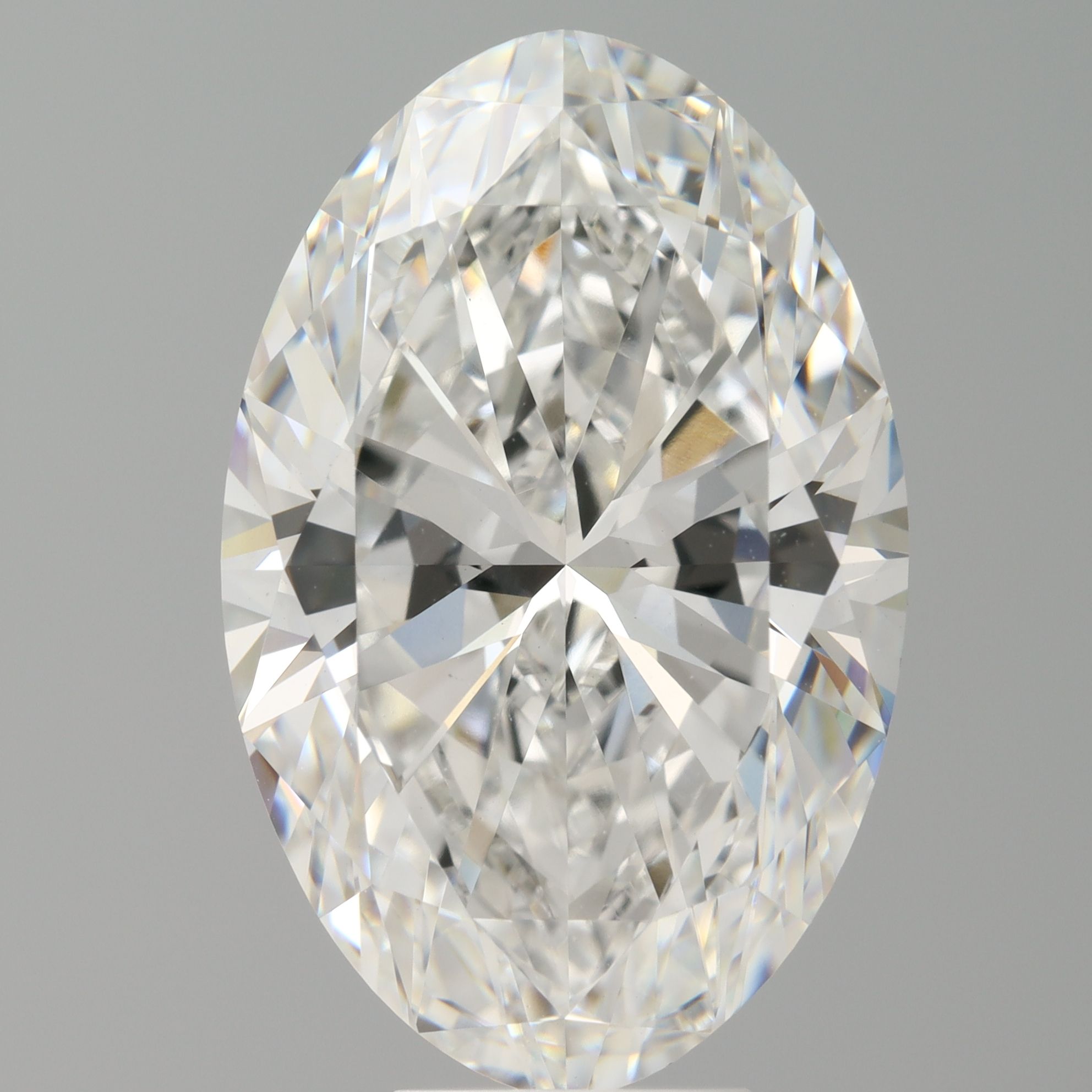 9.02 ct. oval Lab Grown Diamond front image