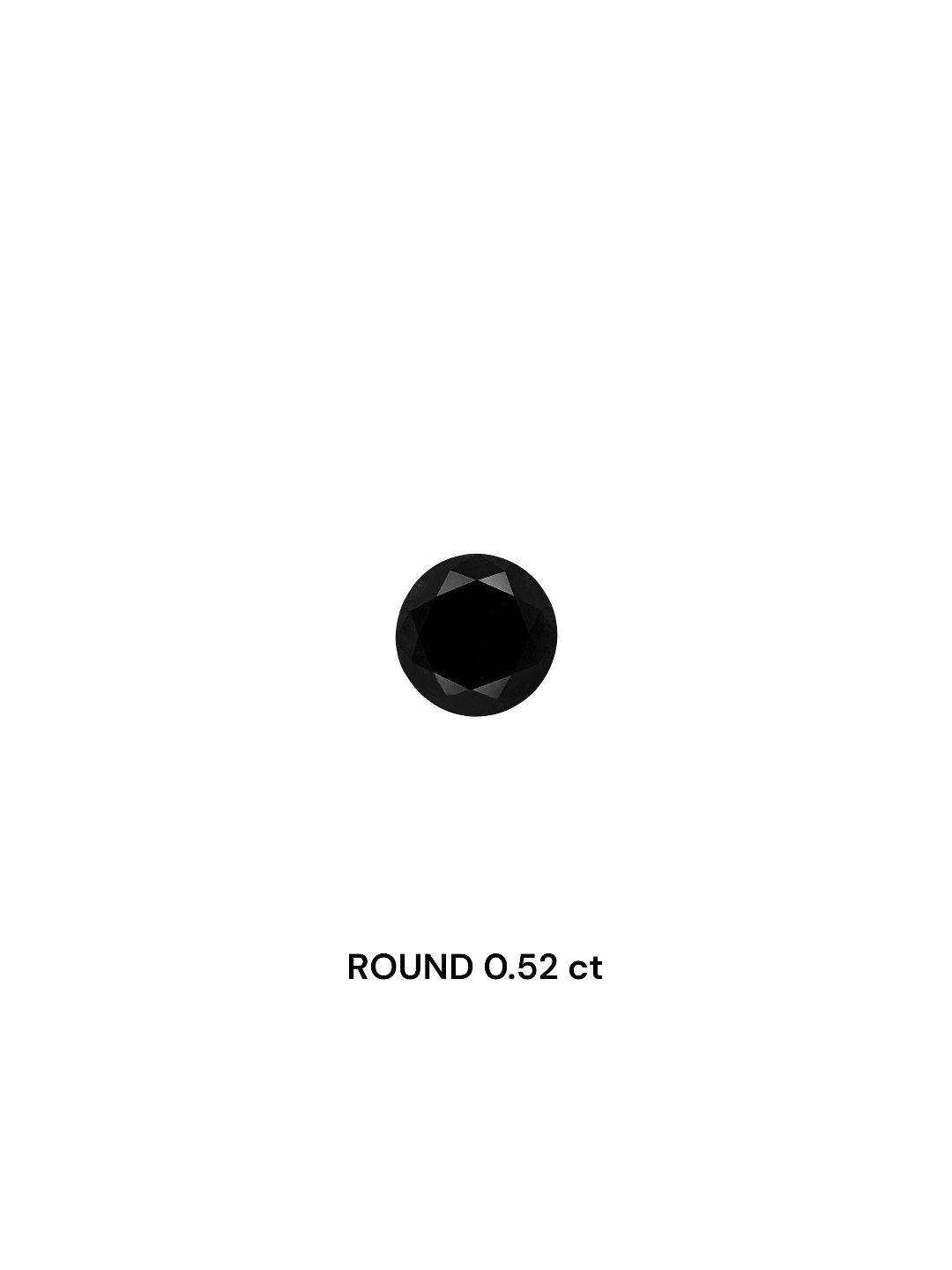 0.52 ct Round diamond