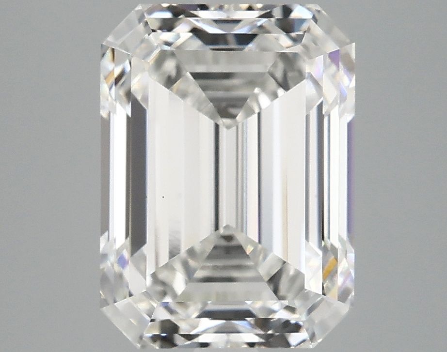 4.08 ct. emerald Lab Grown Diamond front image