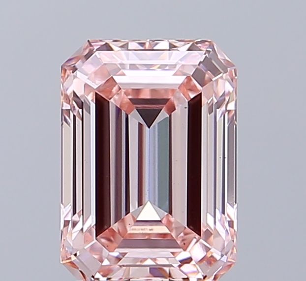 2.06 CT Fancy Intense Pink EMERALD