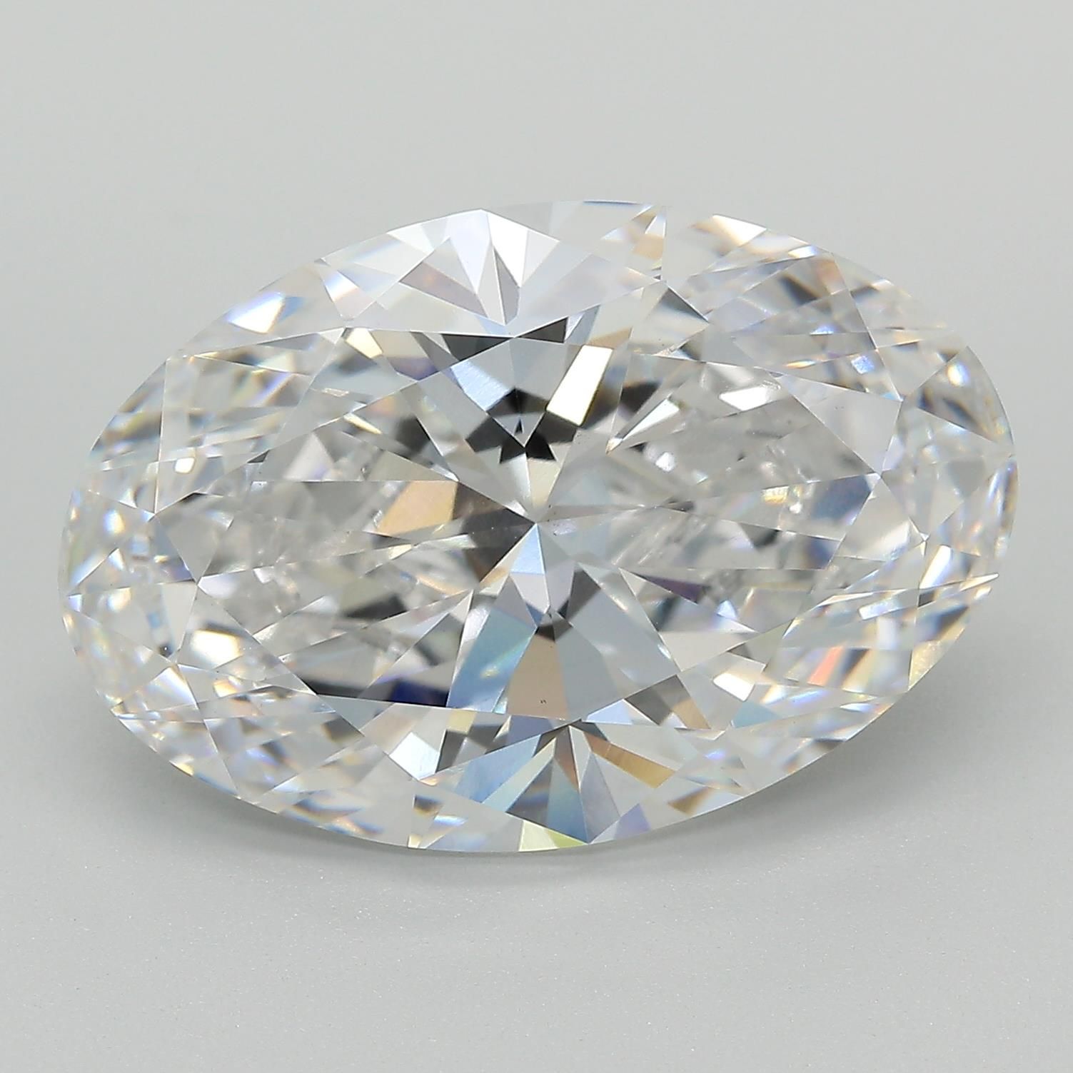10.92 ct. oval Lab Grown Diamond front image