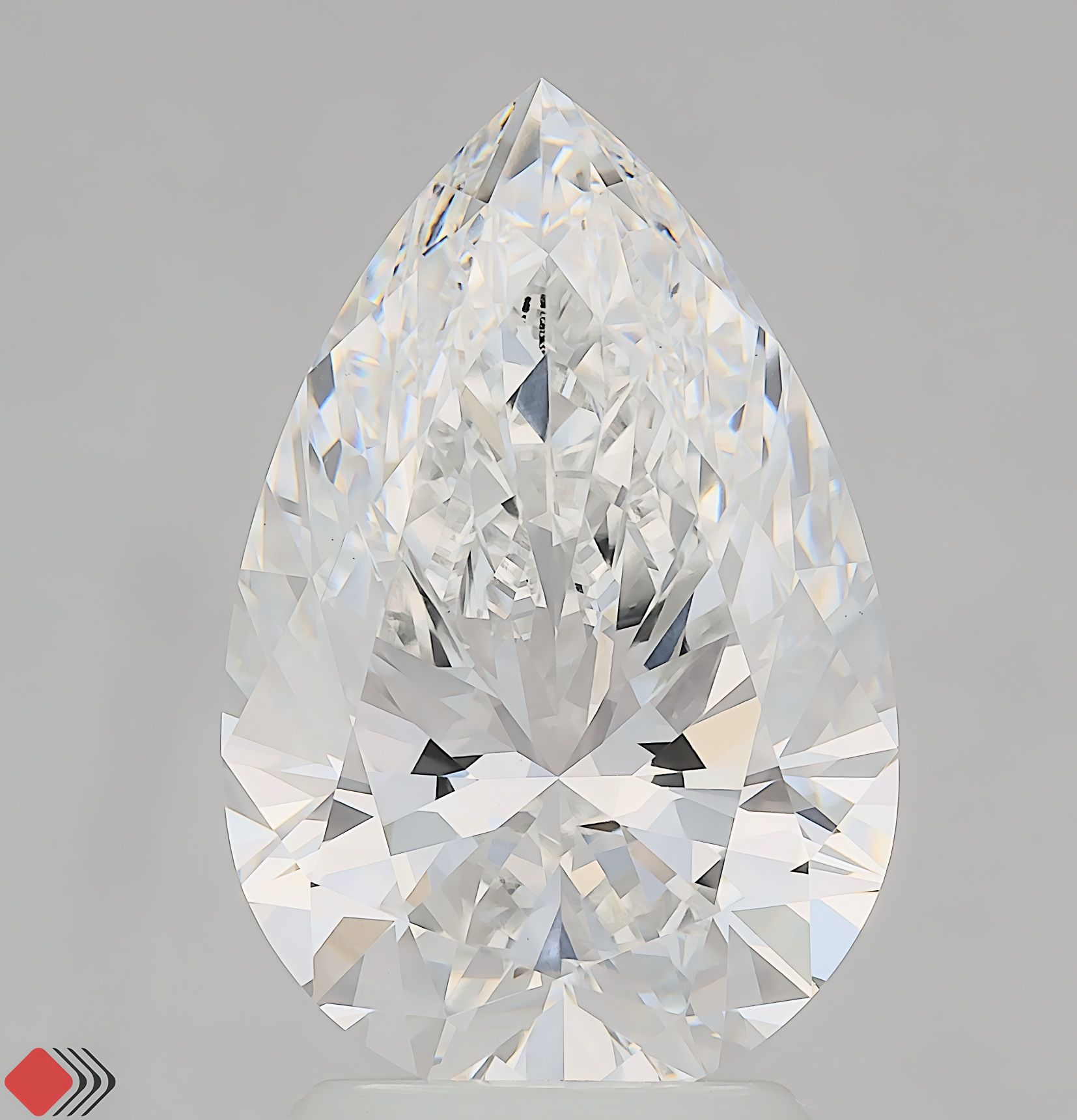 3.09 ct. pear Lab Grown Diamond front image